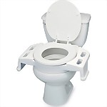 Wheelchair Elevated Toilet Transfer Seat - 3" (Std)