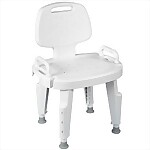 Deluxe Bath Chair with Arms and Back