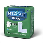 FitRight® Plus Adult Briefs (20/BG 80/CS)