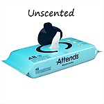 Attends® Wet Washcloths, Unscented, 576 Wipes /Case