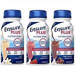 Ensure Plus® Nutrition Shake Drinks, 24 Bottles/Case