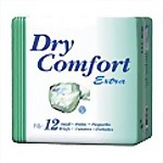 Dry Comfort® Extra Briefs - Medium - 12/bag