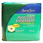 SureCare® X-Abs. Protective Underwear -  Extra Large - 14/bag