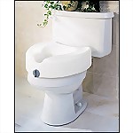 5" Lock-On Raised Toilet Seat (STD)