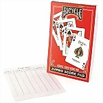 Bicycle® Jumbo Score Pad